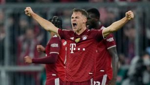 Joshua Kimmich celebra resultado del Bayern Munich