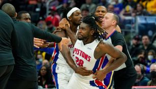 NBA: LeBron James e Isaiah Stewart protagonizaron pelea en el Lakers vs Pistons