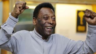 'Pelé', feliz en una entrevista