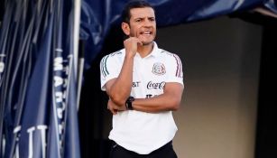 Jaime Lozano en un partido de la Selección Mexicana Sub 23