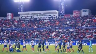 Estadio Alfonso Lastras durante partido del San Luis