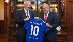 FIFA: Gianni Infantino visitó al Presidente de la República en Palacio Nacional