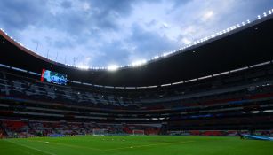 Estadio Azteca previo al Clásico Joven