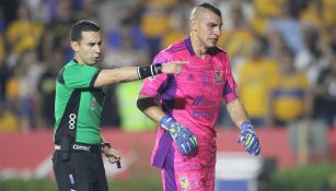 Tigres protestó expulsión de Nahuel Guzmán en Semifinales ante Atlas