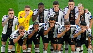 Jugadores de Alemania protestan en Qatar
