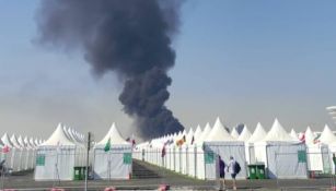 Incendio en Qatar 