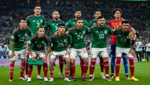 Los titulares de México para el juego contra Argentina