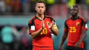 Eden Hazard con Bélgica en Qatar 2022
