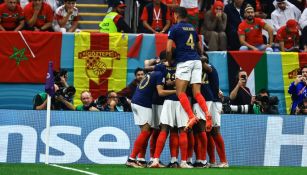 Francia en celebración de gol