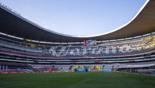 Estadio Azteca previo al juego vs Puebla