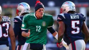 Tom Brady con el jersey de la Selección Mexicana
