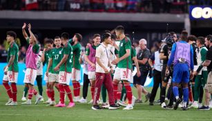 México celebrando su pase a la Final de la Copa Oro 2023