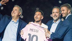 Lionel Messi con la playera del Inter Miami 