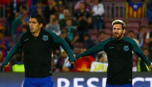 Suárez y Messi en el FC Barcelona