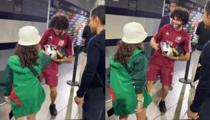 Hija de Jaime Lozano sorprende con regalo a Chino Huerta tras gol con México