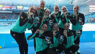 Selección Mexicana de Natación Artística se lleva el oro en Panamericanos y consigue plaza olímpica