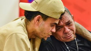 ¡Emotivo! Padre de Luis Díaz, al borde del desmayo, festejó el doblete de su hijo contra Brasil en lágrimas