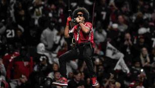 Ludacris descendió del techo en el partido entre Atlanta y Nueva Orleans