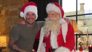 ¡Santa llegó a Miami! David Beckham y su familia presumen sus festejos navideños