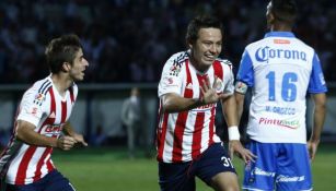 Cubo Torres recordó los goles que hizo ante Puebla en el Clausura 2015