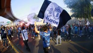 'Tiene miedo, el Ame tiene miedo', afición de Pachuca ya está lista para el juego ante América