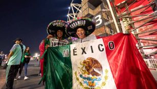 ¡Esta de vuelta! Caramelo es visto en el NRG Stadium apoyando a la Selección Mexicana