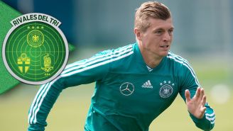 Kroos, en entrenamiento con Alemania 