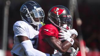 NFL: Antonio Brown golpeó a un jugador de los Titans en una práctica