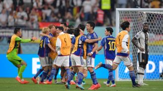 Japón celebra ante Alemania en Qatar 2022
