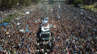 Se reportaron 4 millones de personas en el festejo del Campeón en Argentina