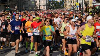 Maratón celebrado en Rusia 