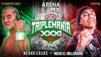 Negro Casas se enfrentará a Nicho el Millonario en Triplemanía XXXI