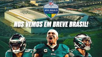 ¡Oficial! Filadelfia Eagles jugará su primer juego del 2024 en Sao Paulo