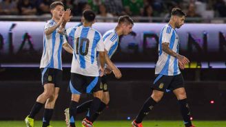 ¡Goleada albiceleste! Argentina venció 4-2 a México en amistoso Sub 23