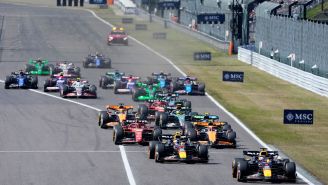 Caótica largada en el Gran Premio de Japón por el choque entre Ricciardo y Albon