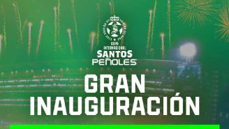 Se inaugura la duodécima edición de la Copa Santos Peñoles