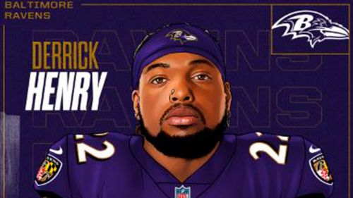 NFL: Derrick Henry, con acuerdo oficial con los Baltimore Ravens