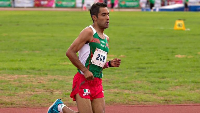 Juan Luis Barrios, durante una competencia