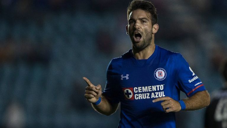 Martín Cauteruccio celebra su gol en Copa MX