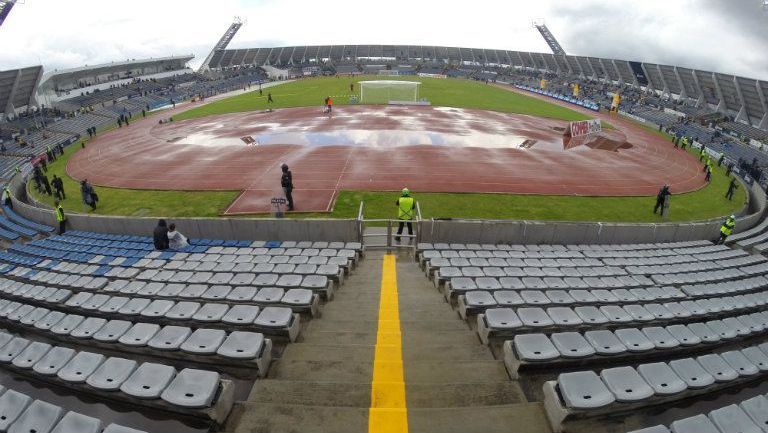 Estadio Universitario BUAP, en malas condiciones tras las lluvias
