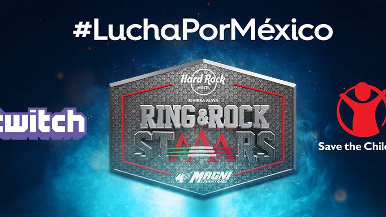 Logo de la Triple A para Ring & RockStars: Lucha por México