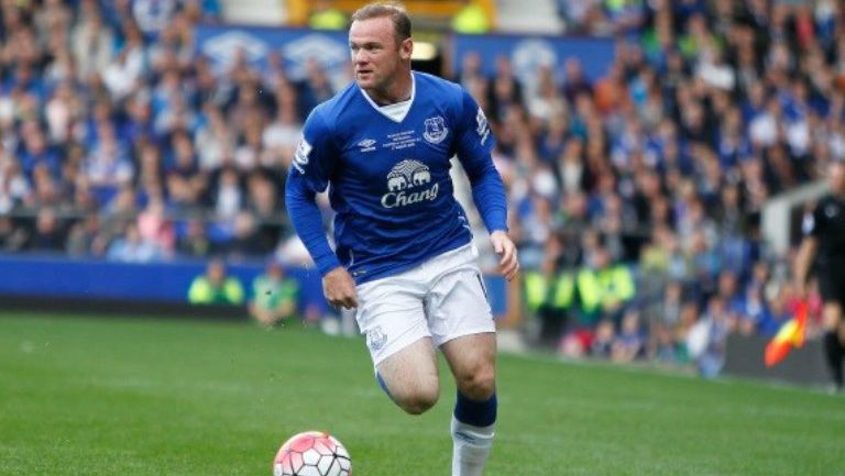 Wayne Rooney, durante un partido del Everton