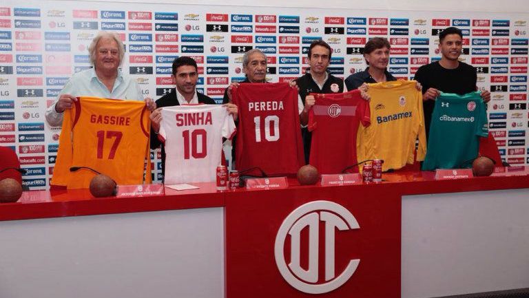 Grassire, ‘Sinha’, Pereda, Cristante y Talavera en conferencia de prensa