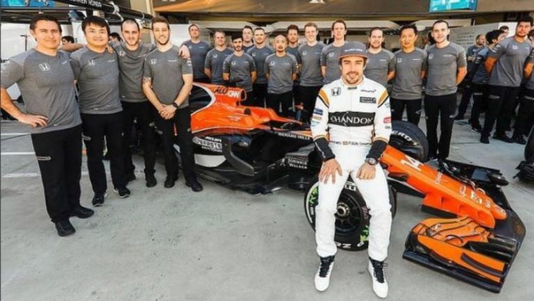 Fernando Alonso previo a su prueba en el Gran Premio de Brasil