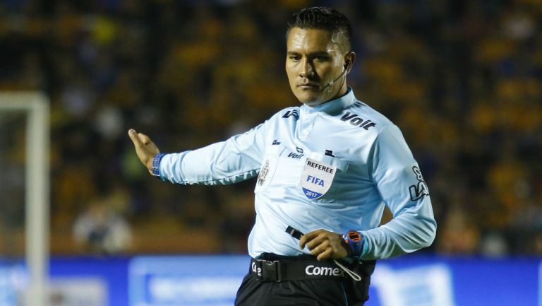 Fernando Guerrero, durante un juego del Apertura 2017