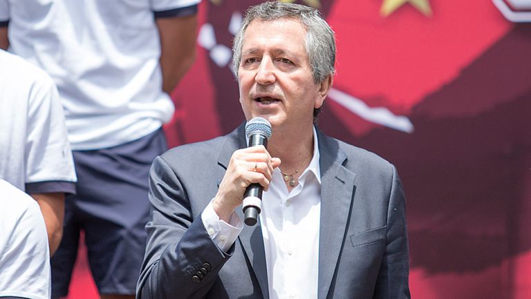 Jorge Vergara, durante un evento de Chivas