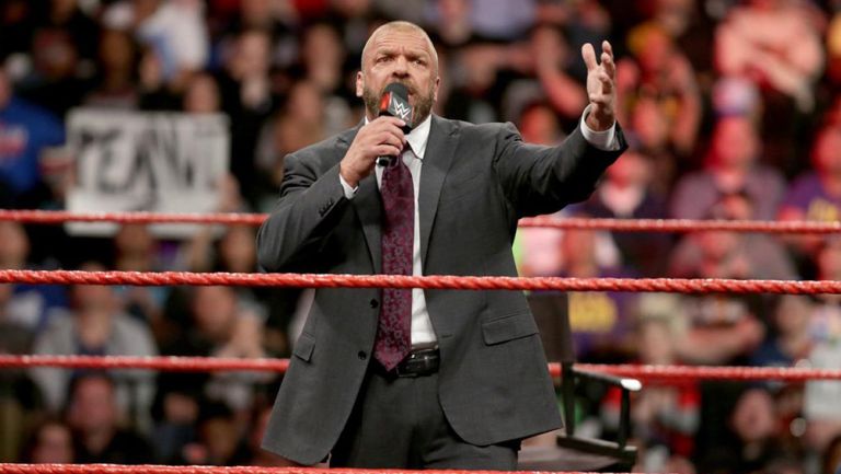 Triple H en un Monday Night RAW