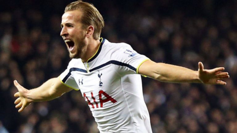 Harry Kane celebra triunfo del Tottenham 