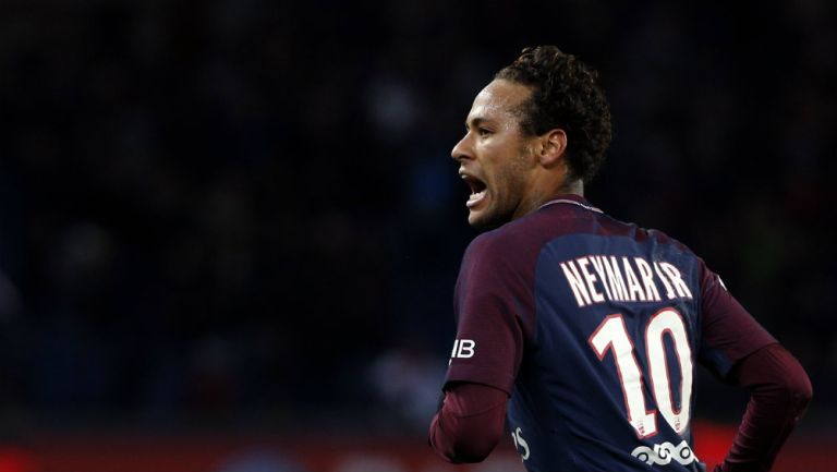 Neymar celebra un gol con el París Saint-Germain