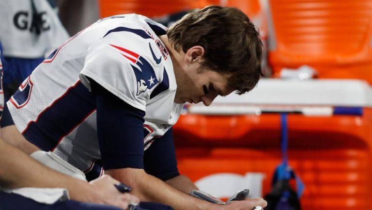 Brady se lamenta tras la derrota frente a Eagles